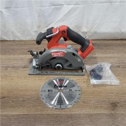 AS-IS M18 FUEL 18V Lithium-Ion Brushless Cordless 6-1/2 in. Circular Saw (Tool-Only)