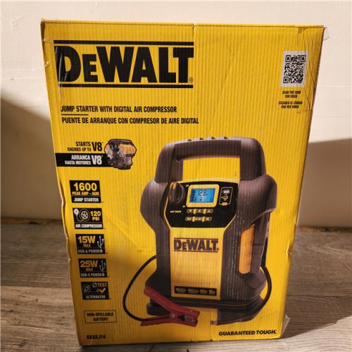 Phoenix Location DEWALT 1600 Peak Amp Jump Starter with Digital Compressor and USB Power Bank