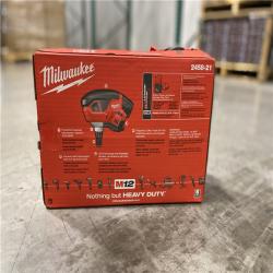 NEW! - Milwaukee M12 12-Volt Lithium-Ion Cordless Palm Nailer Kit with One 1.5Ah Battery, Charger and Tool Bag