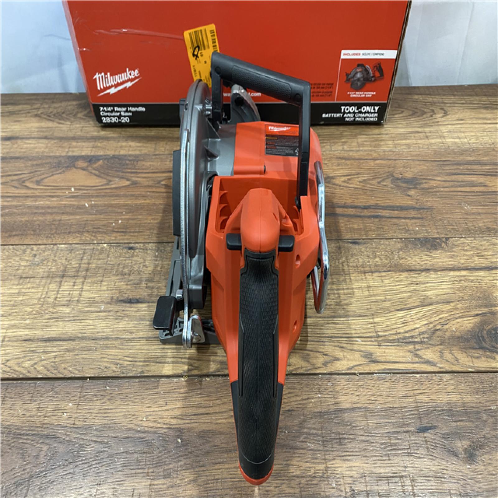 AS IS Milwaukee 2830-20 Rear Handle Circular Saw M18 FUEL 7-1/4  Cordless Brushless Tool Only