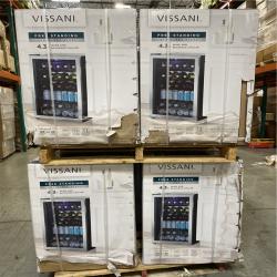 DALLAS LOCATION - Vissani 4.3 Cu. ft. Wine and Beverage Cooler in Stainless Steel PALLET -(8 UNITS)