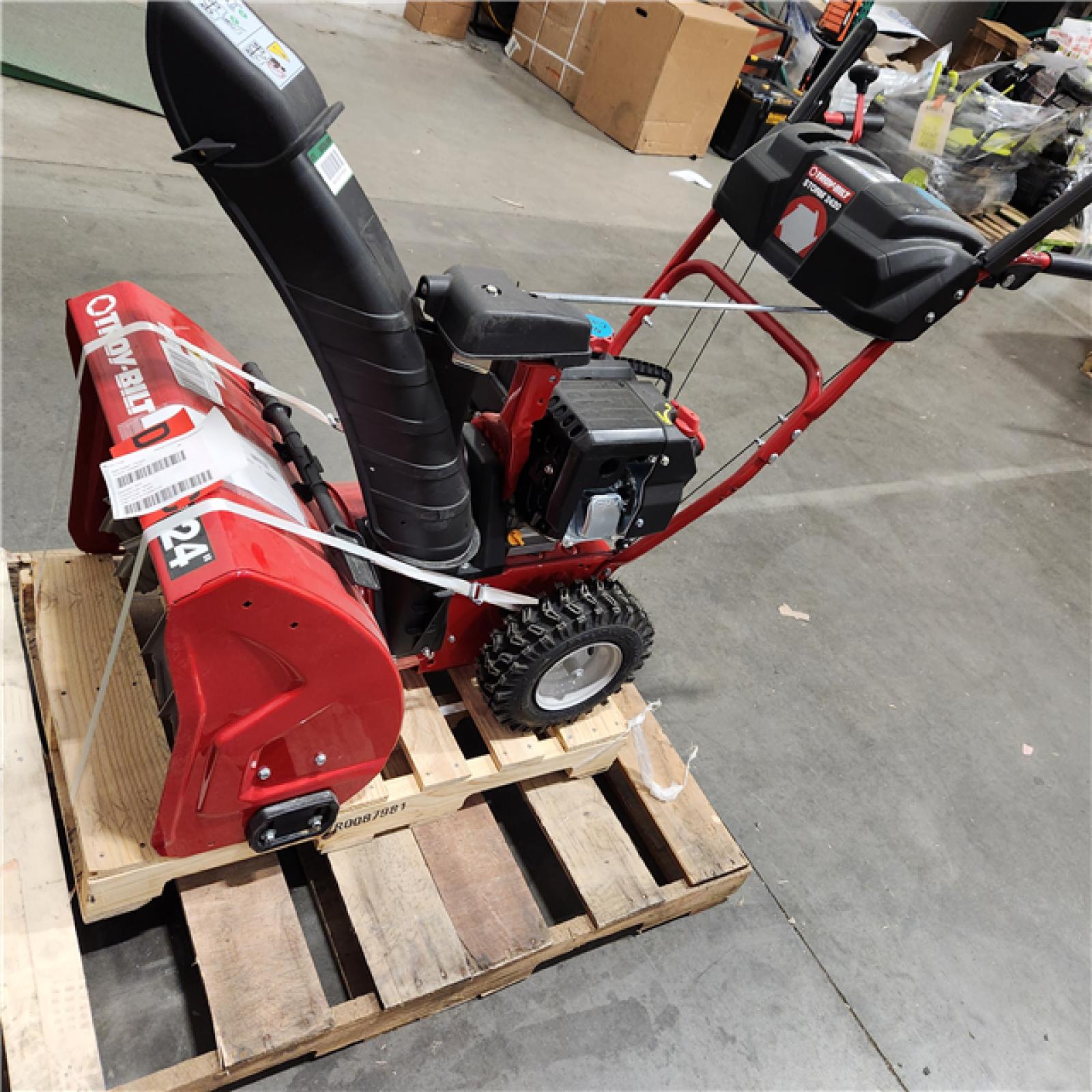 Dallas Location - As-Is Troy-Bilt Storm 24 in. 208 cc Gas Snow Blower