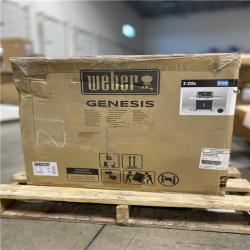 DALLAS LOCATION - Weber Genesis E-325s 3-Burner Natural Gas Grill in Black with Built-In Thermometer