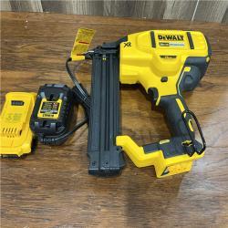 AS-IS DEWALT 20V MAX XR Lithium-Ion 18-Gauge Electric Cordless Brad Nailer Kit