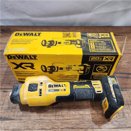 AS-IS DeWalt DCE555B 20V Cordless Rotary Drywall Cut-Out Tool (Tool Only)