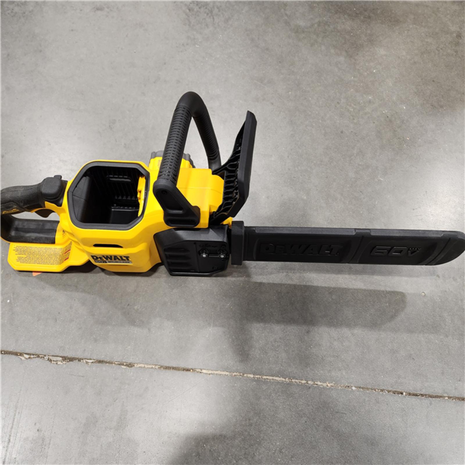 AS-IS DEWALT FLEXVOLT 60V MAX Brushless Cordless 18 Chainsaw (Tool Only)