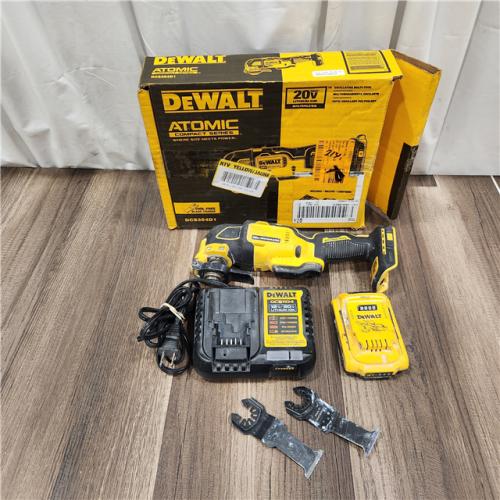 AS IS DEWALT 20-Volt MAX Lithium-Ion Cordless Brushless Oscillating Tool Kit