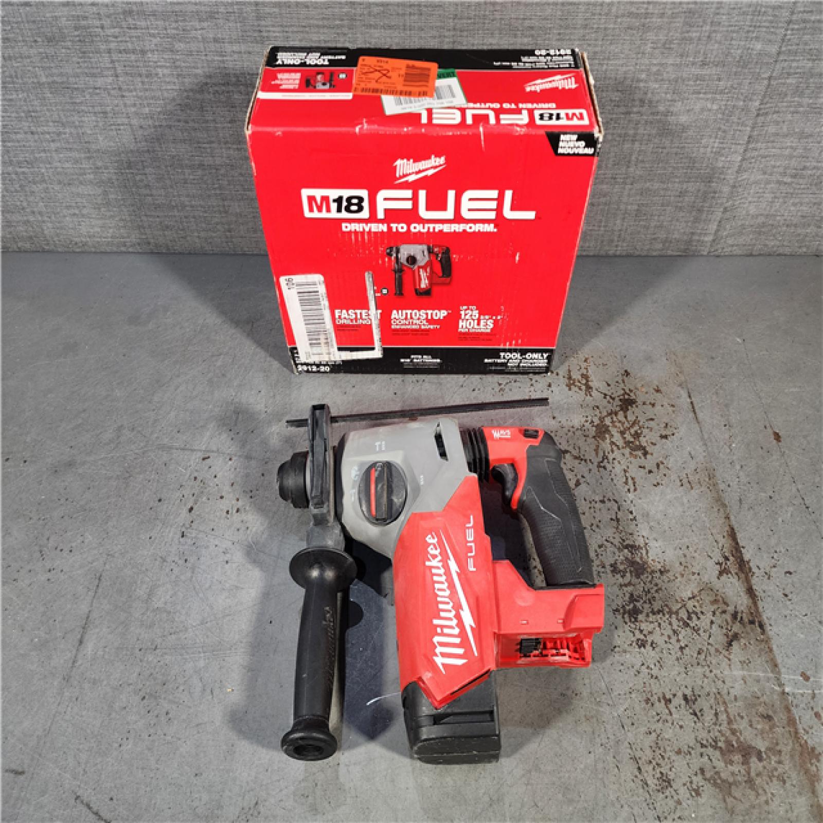 HOUSTON LOCATION - AS-IS M18 FUEL 18V Lithium-Ion Brushless Cordless 1 in. SDS-Plus Rotary Hammer (Tool-Only)