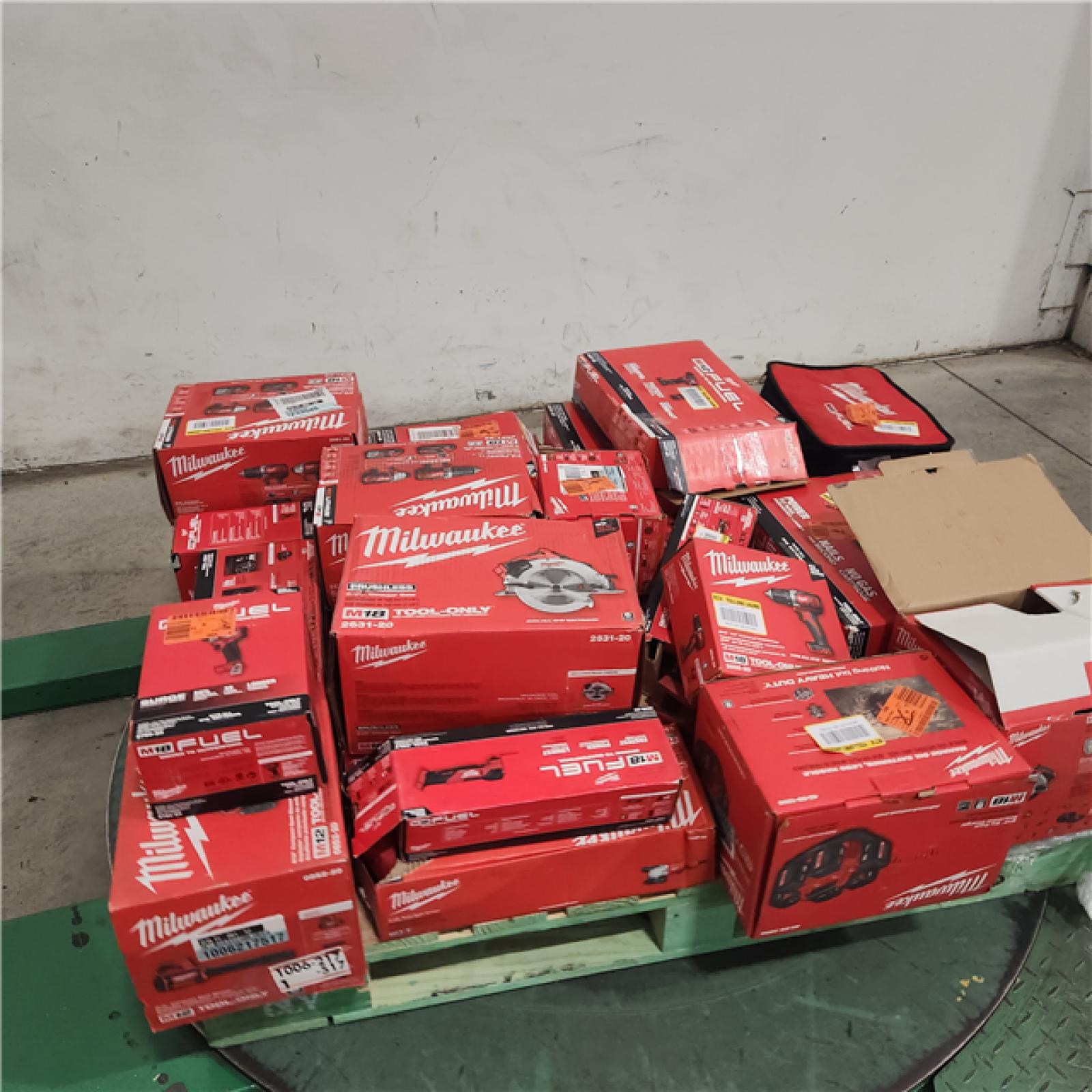 Dallas Location - As-Is MILWAUKEE Tool Pallet