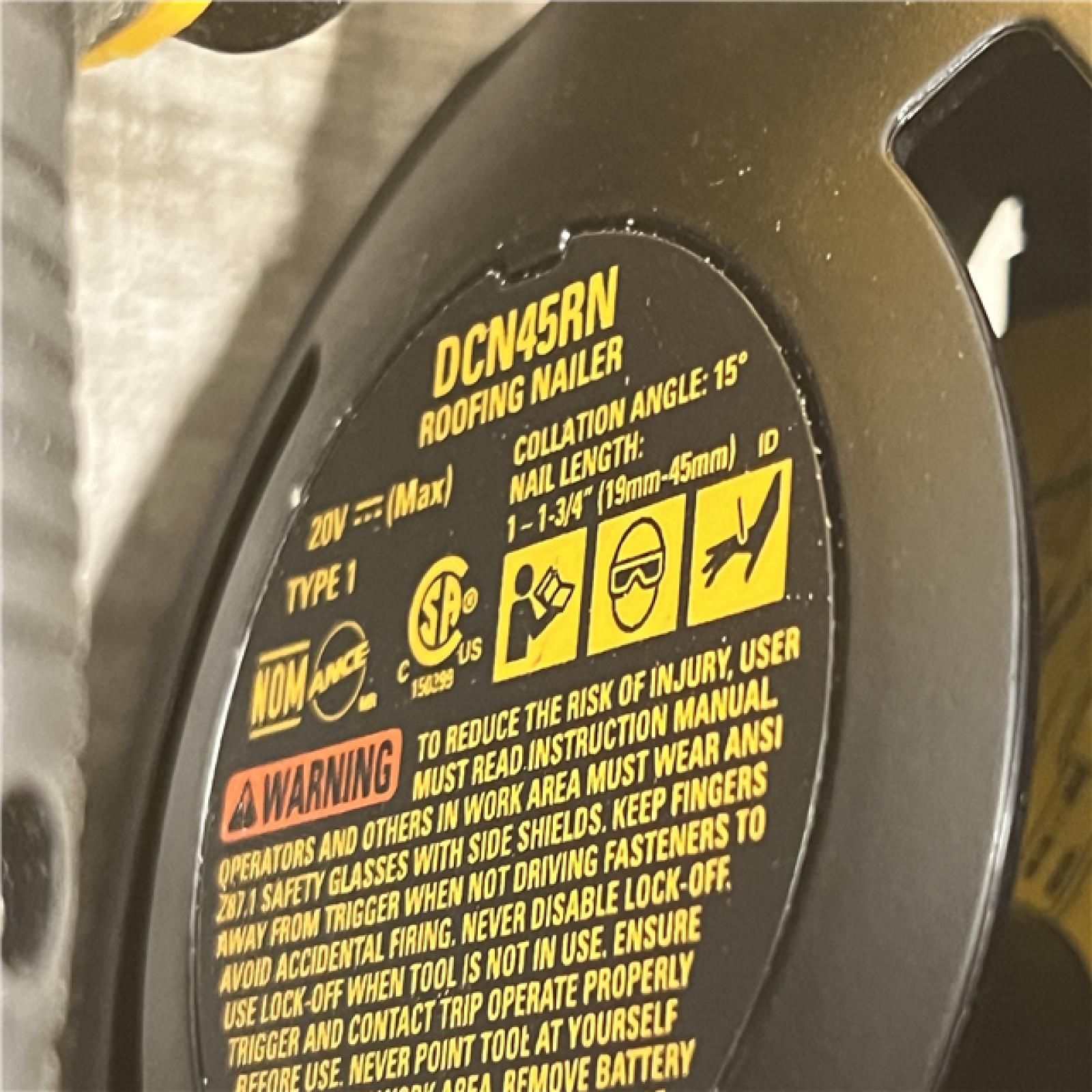 AS-IS DEWALT  Roofing Nailer KIT