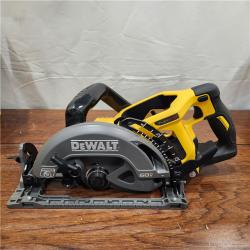 AS-IS FLEXVOLT 60V MAX Cordless Brushless 7-1/4 in. Wormdrive Style Circular Saw (Tool Only)