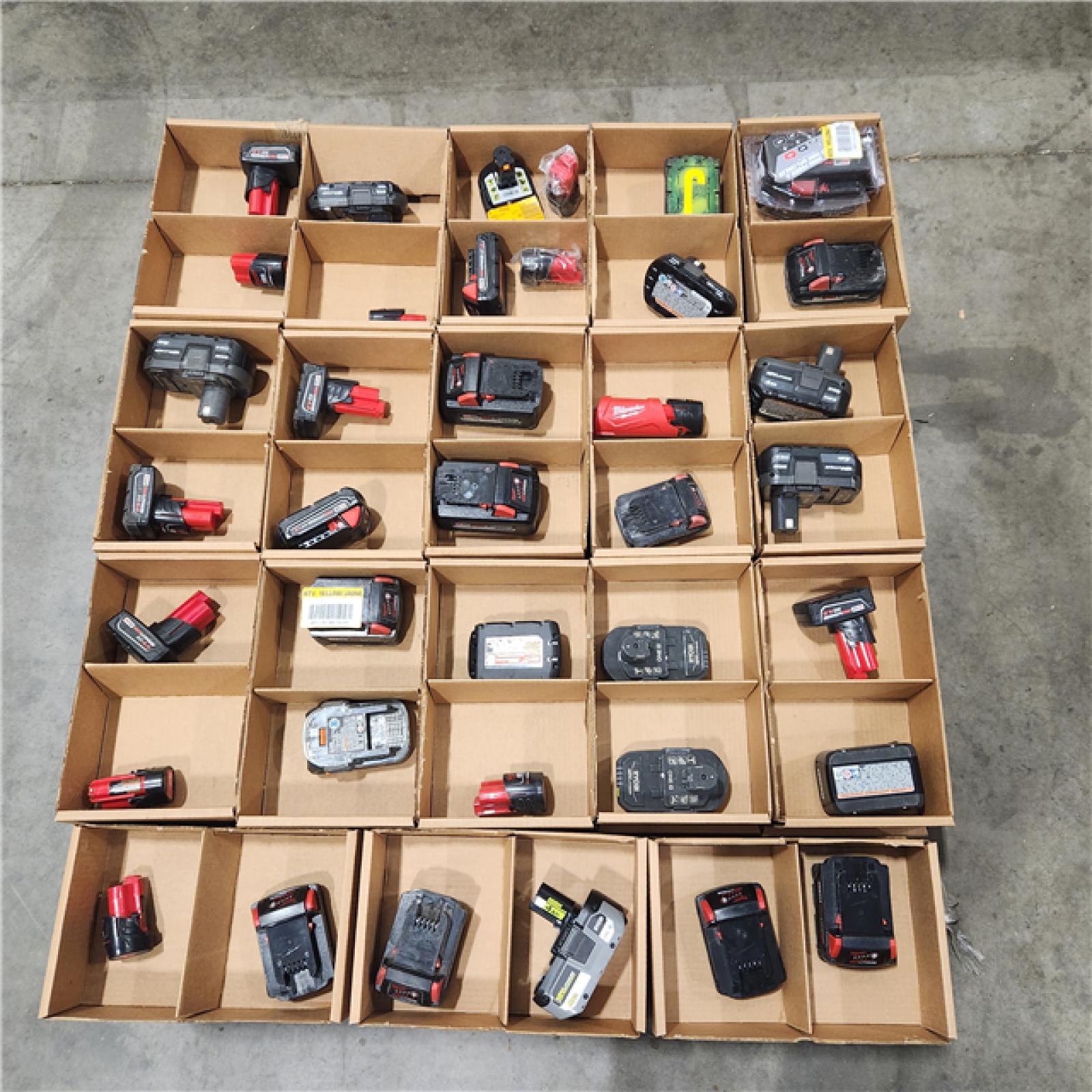 Dallas Location - As-Is Battery Tool Pallet