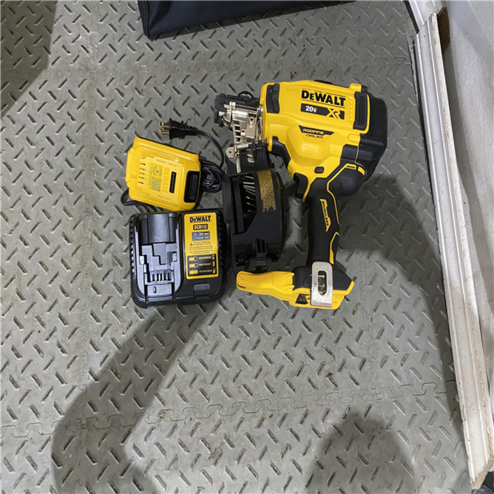 Houston location AS-IS Stanley  Black & Decker 2007898 Roofing Nailer Cordless