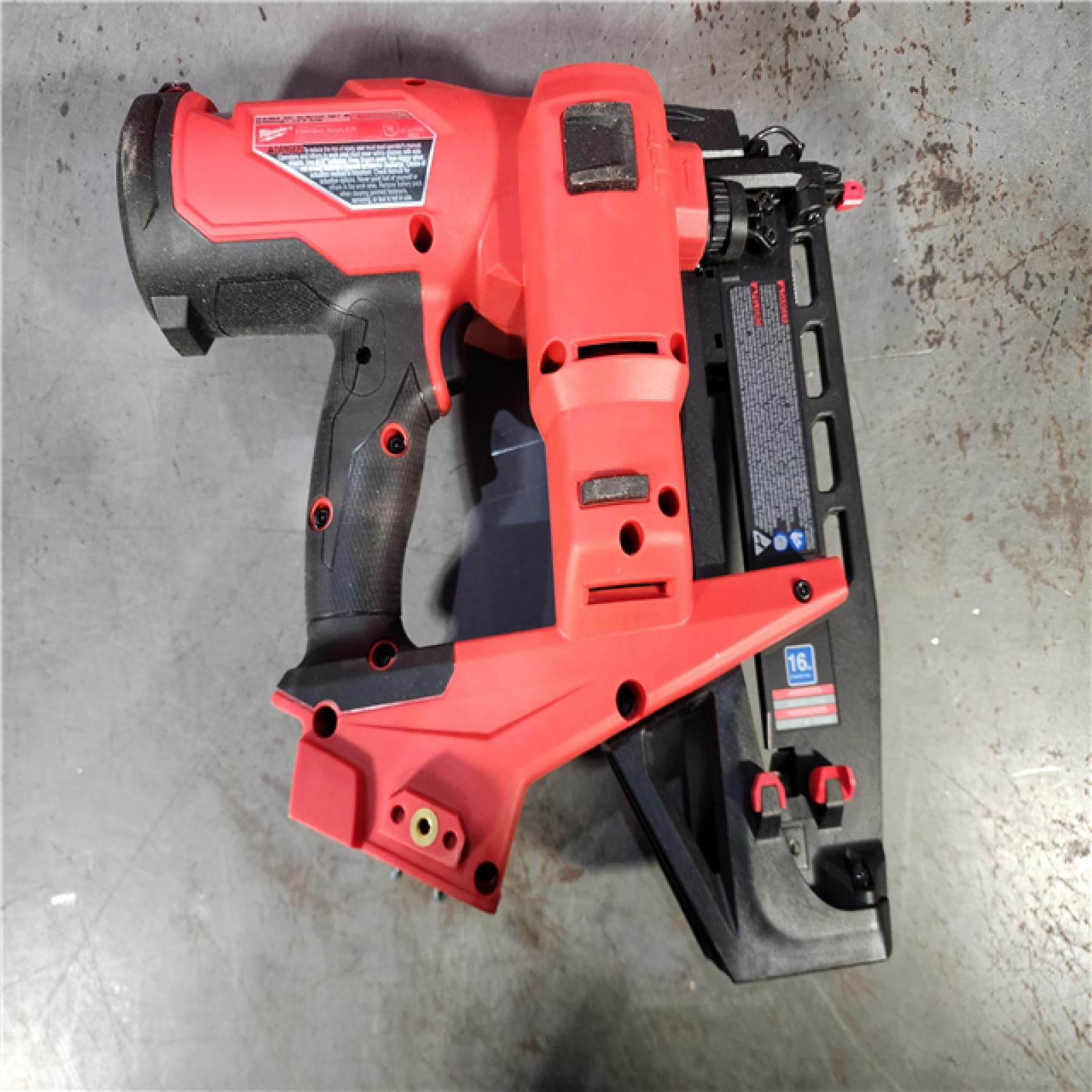 HOUSTON LOCATION - AS-IS Milwaukee Tool Cordless Finish Nail Gun 18 V 3020-20 (TOOL ONLY)