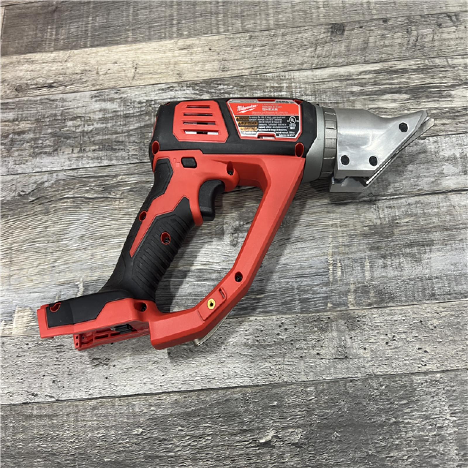 AS-IS Milwaukee M18 18-volt Lithium-ion Cordless 18-gauge Double Cut Metal Shear  Bare Tool