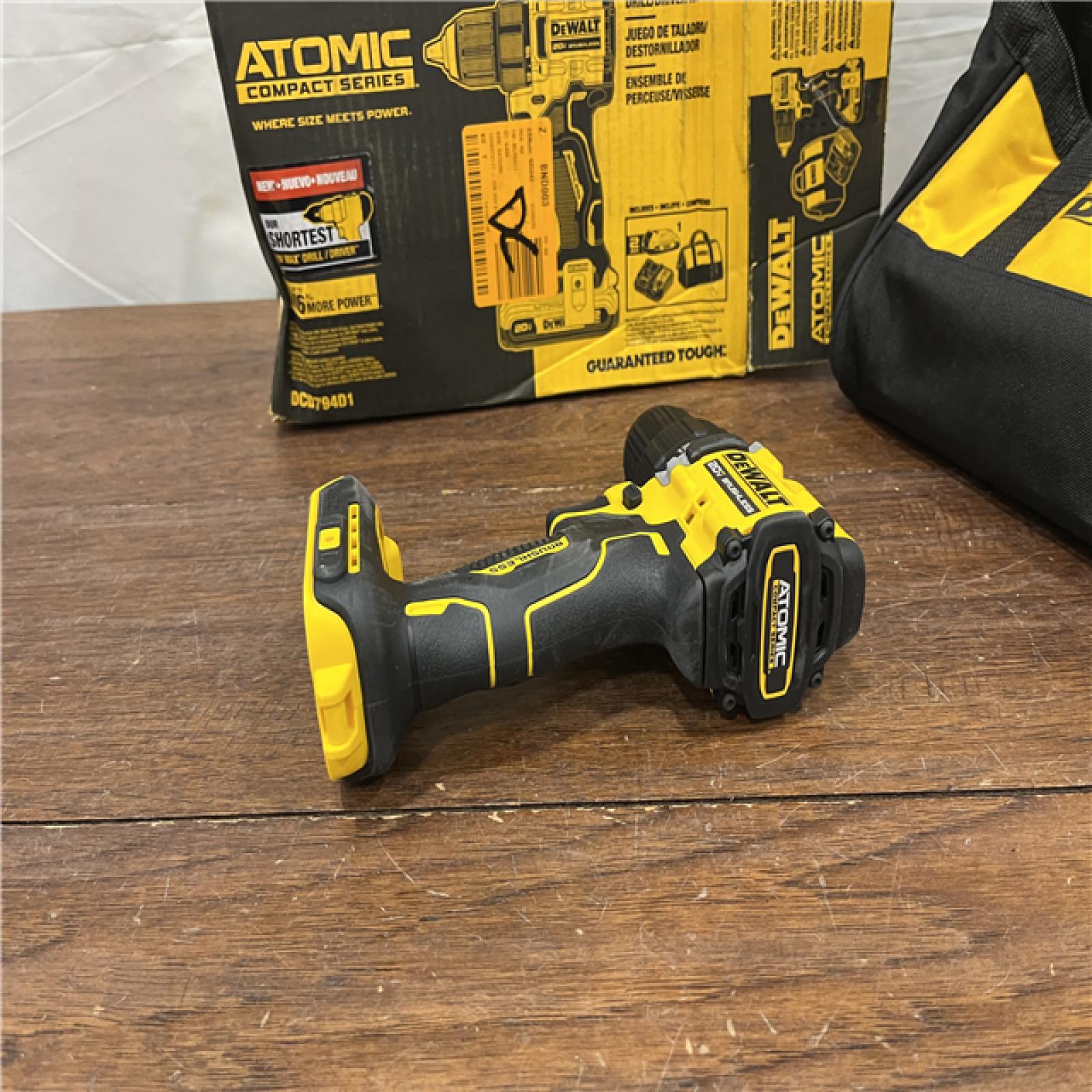 AS-ISDeWalt ATOMIC COMPACT SERIESâ„¢ 20V MAX* Brushless Cordless 1/2 in. Drill/Driver