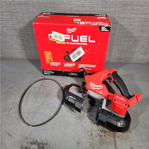 HOUSTON LOCATION - AS-IS (APPEARS LIKE NEW) Milwaukee M18 Fuel 3-1/4  18V Brushless Compact Band Saw 2829-20 (Bare Tool)