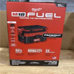 NEW! -Milwaukee M18 FUEL PACKOUT 18-Volt Lithium-Ion Cordless 2.5 Gal. Wet/Dry Vacuum (Vacuum-Only)