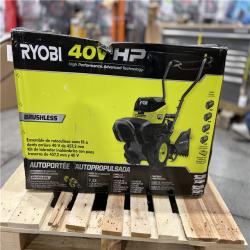 DALLAS LOCATION - RYOBI 40V HP Brushless 18 in. Battery Powered Rear Tine Tiller with (4) 6.0 Ah Batteries and Charger