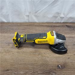 AS-IS DeWalt DCG405B 20V Max XR 4.5-Inch Slide Switch Small Angle Grinder (Tool Only)