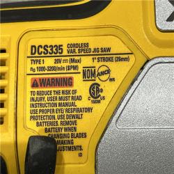 AS-IS DEWALT 20V MAX XR Cordless Barrel Grip Jigsaw (Tool Only)