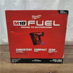 AS-IS Milwaukee 2841-20 18V Cordless Gen II 16 Gauge Angled Finish Nailer (Tool Only)