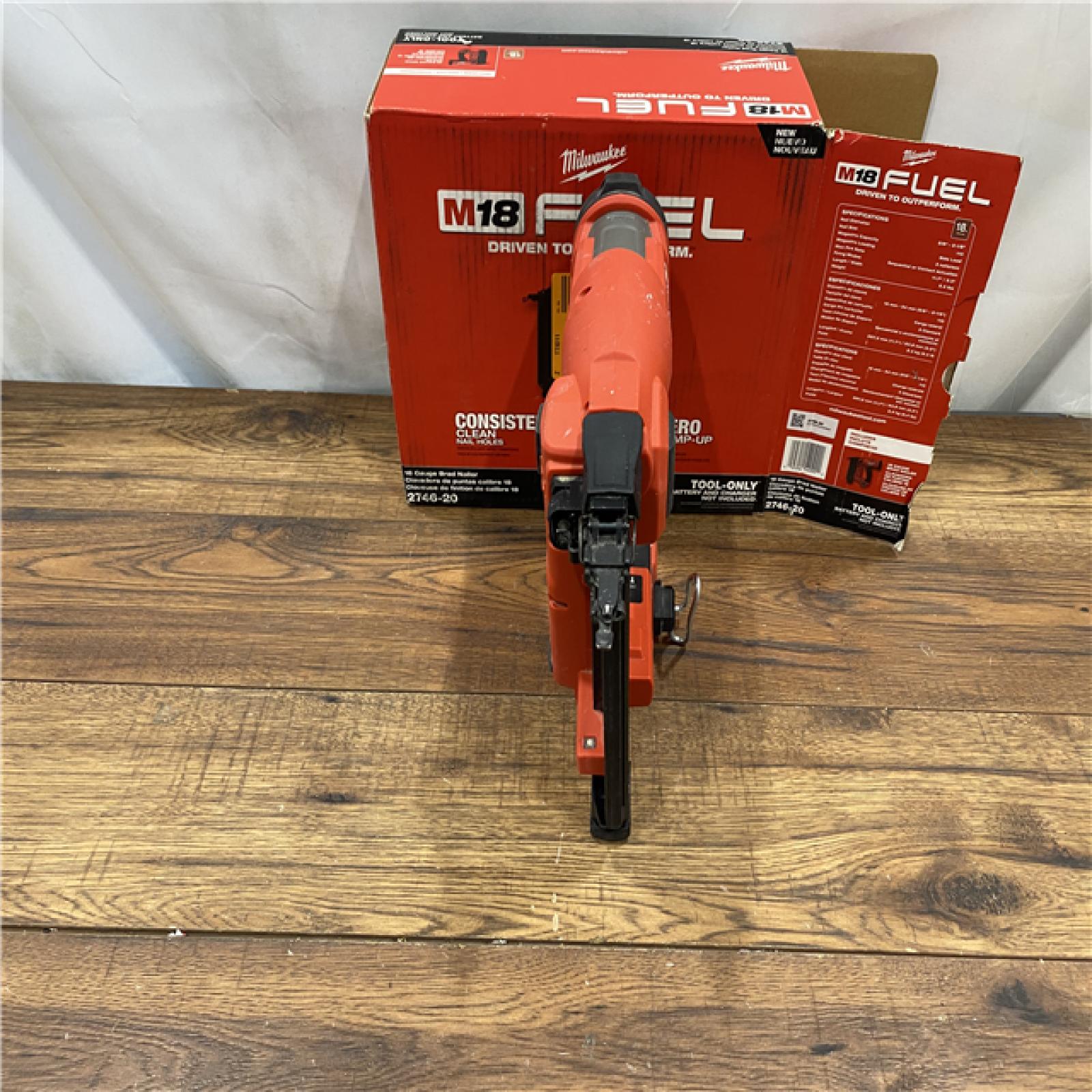 AS IS Milwaukee M18 FUEL 18 Gauge Brad Nailer