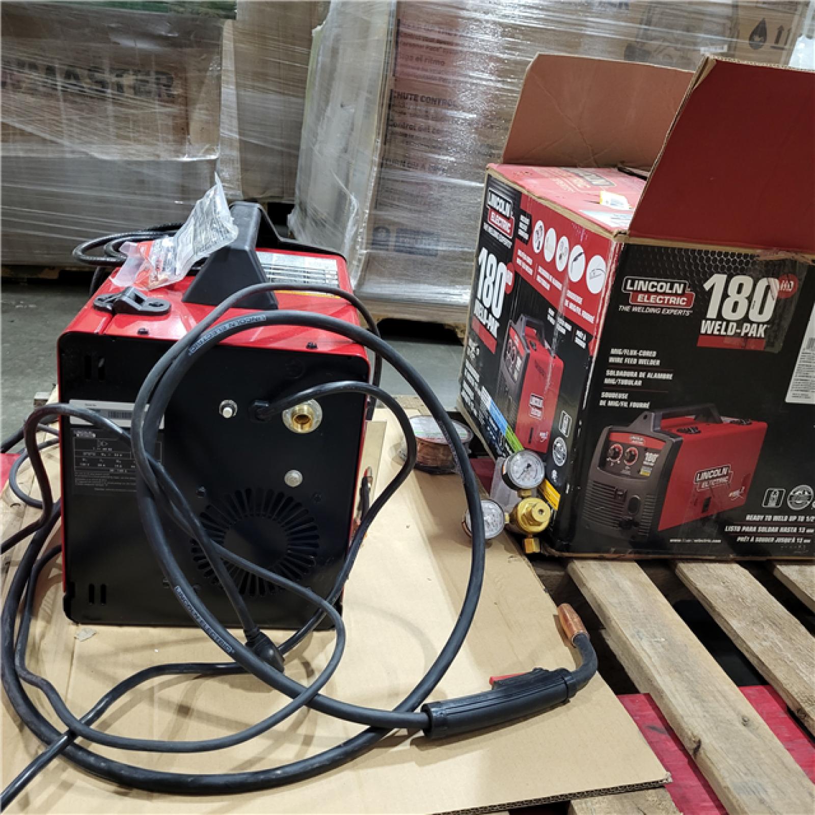 Dallas Location - As-Is Lincoln Electric Weld Pak 140 HD Wire-Feed Welder (Lot Of 2)