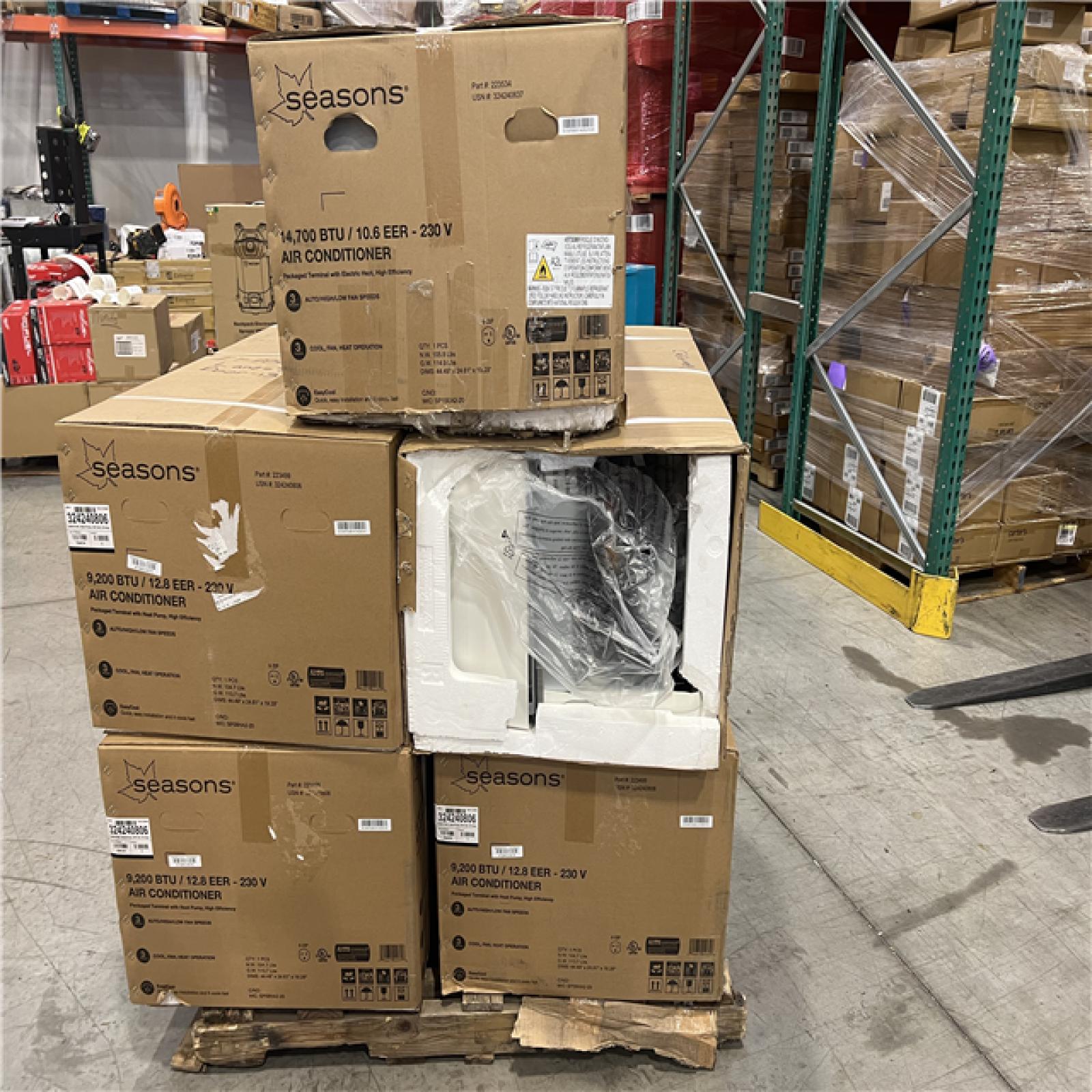 DALLAS LOCATION - SEASONS AIR CONDITIONER PALLET -( 5 UNITS )