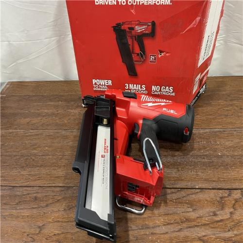 AS-IS Restored Milwaukee 2744-20 M18 FUEL 3-1/2 in. 18-Volt 21-Degree Lithium-Ion Brushless Cordless Framing Nailer (Tool-Only) (Refurbished)