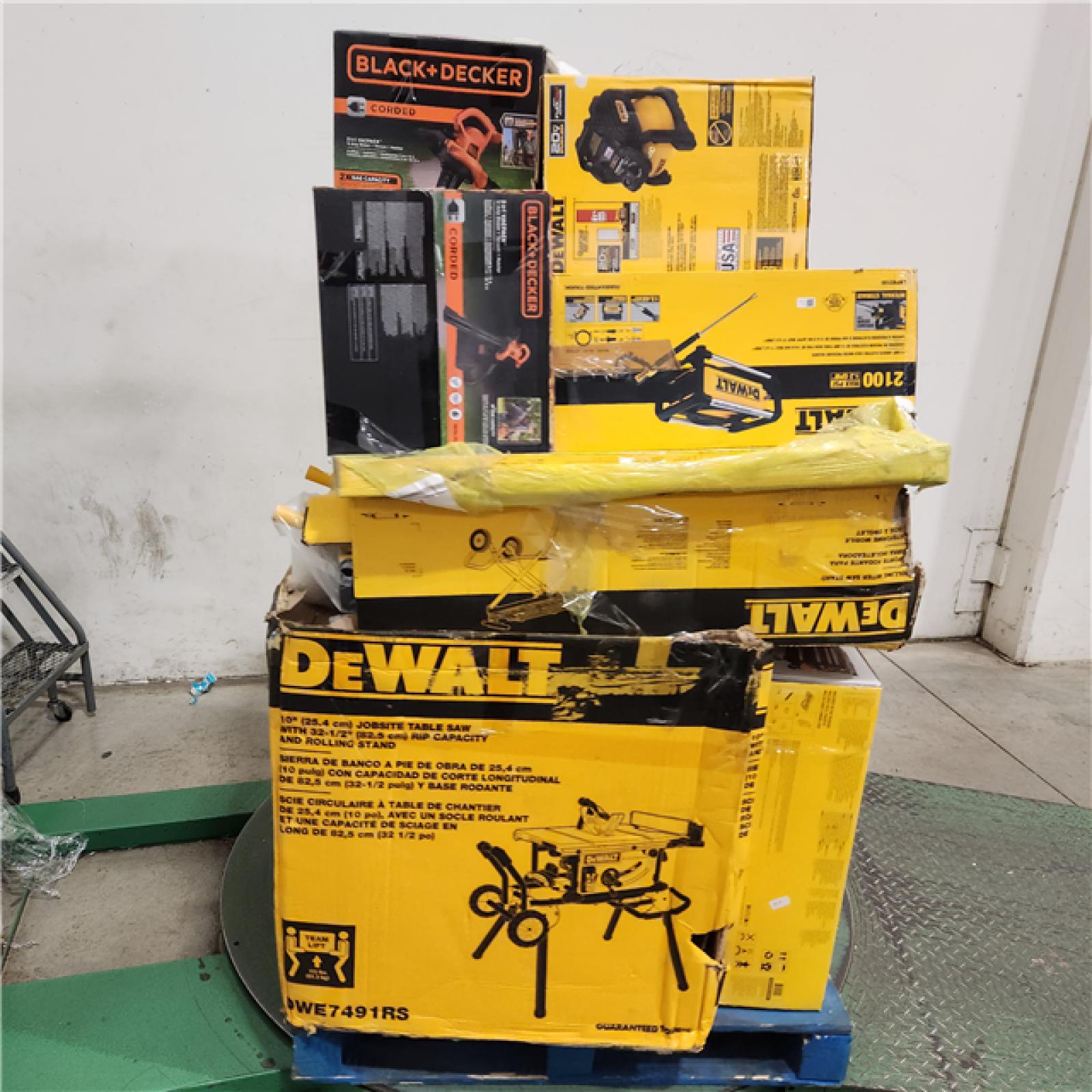 Dallas Location - As-Is DEWALT Tool Pallet