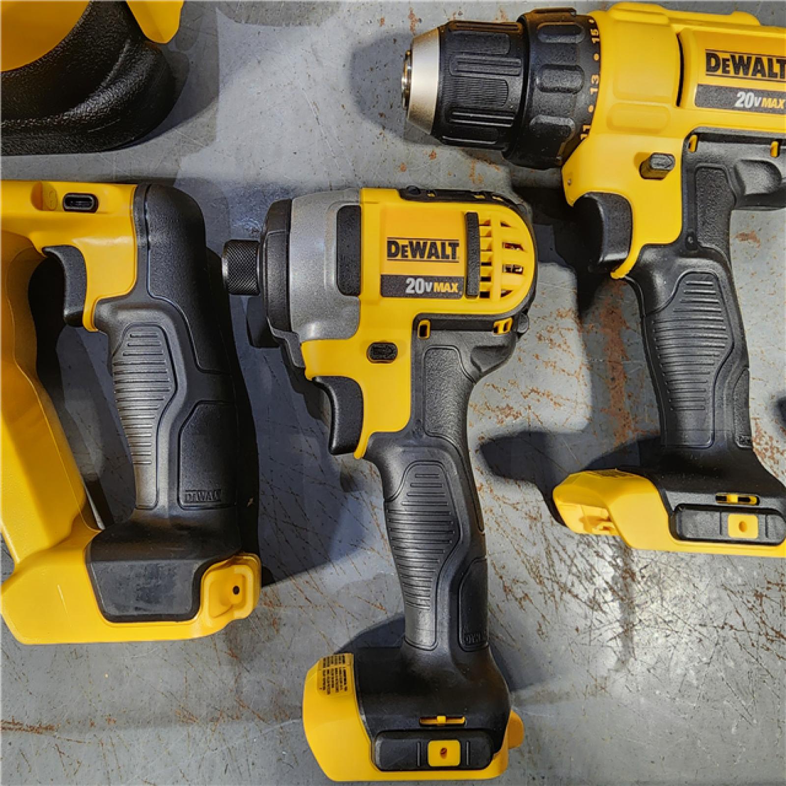 HOUSTON LOCATION - AS-IS (APPEARS LIKE NEW) DEWALT 20V MAX Lithium-Ion Brushed Cordless (10-Tool) Combo Kit