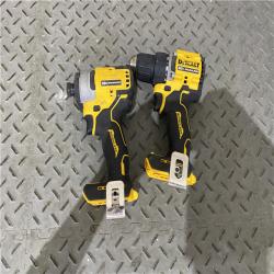 Houston location AS-IS DEWALT ATOMIC 20-Volt MAX Lithium-Ion Cordless Combo Kit (2-Tool) ONLY TOOL