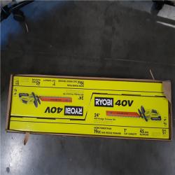 California NEW Ryobi 40V Hedge Trimmer Kit 24 (2 Boxes) 