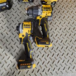 HOUSTON LOCATION - AS-IS (APPEARS LIKE NEW) 20V MAX XR Hammer Drill and ATOMIC Impact Driver 2 Tool Cordless Combo Kit with (2) 4.0Ah Batteries, Charger, and Bag