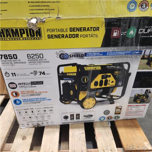 Dallas Location - As-Is Champion Power Equipment 7850/6250-Watt Gasoline Portable Generator