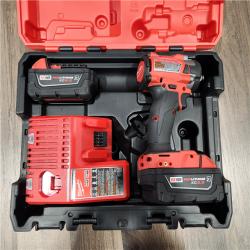 AS IS MWK2855-22R 0.5 in. 18V Brushless Compact Impact Wrench with Friction Ring Kit, Red & Black