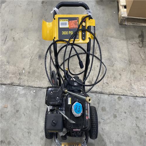 Houston location AS-IS DEWALT PSI 2.5 GPM Gas Cold Water Professional Pressure Washer with HONDA GX200 Engine