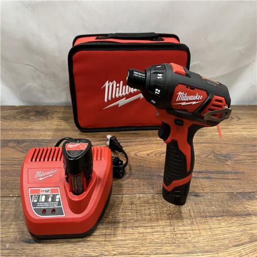 AS IS Milwaukee 2401-22 - M12 12V Cordless Screwdriver Kit