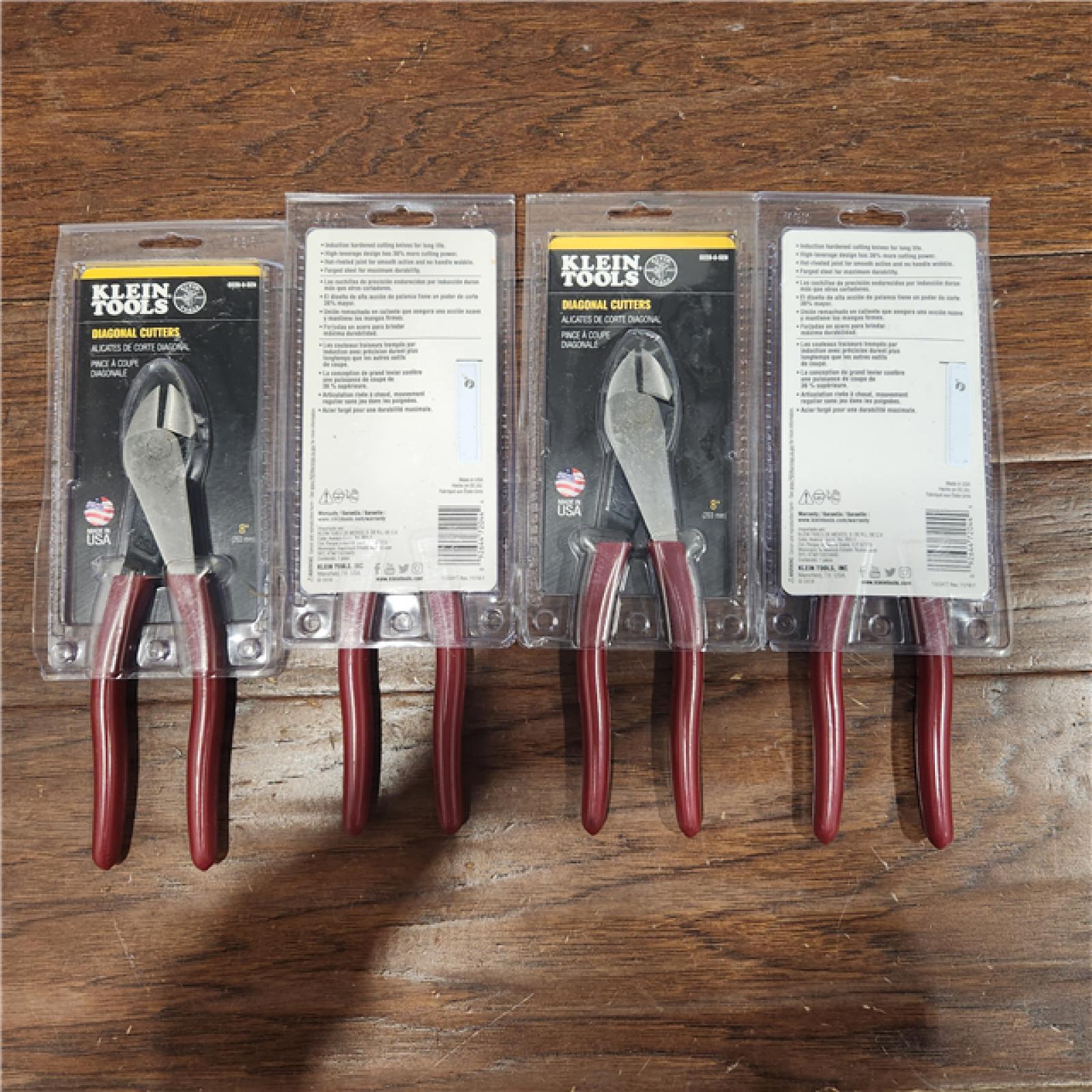 NEW 8 in. Diagonal Cutting Pliers (4 UNITS)