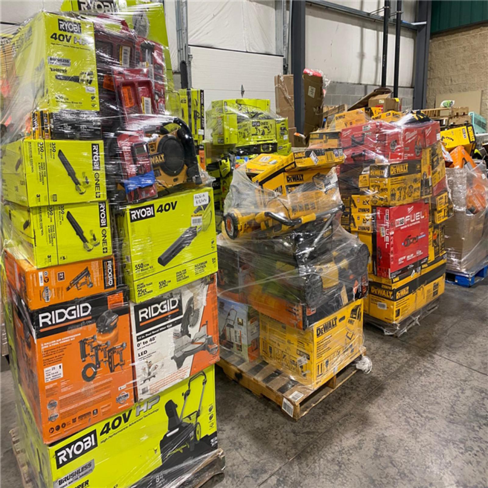 Pittston Location - AS-IS Power Tools Partial Lot ( 8 Pallets) 4636-A