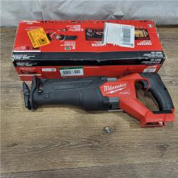 AS-IS Milwaukee M18 18V Fuel Sawzall 1-1/4  Reciprocating Saw Cordless Lithium-Ion Brushless 2821-20