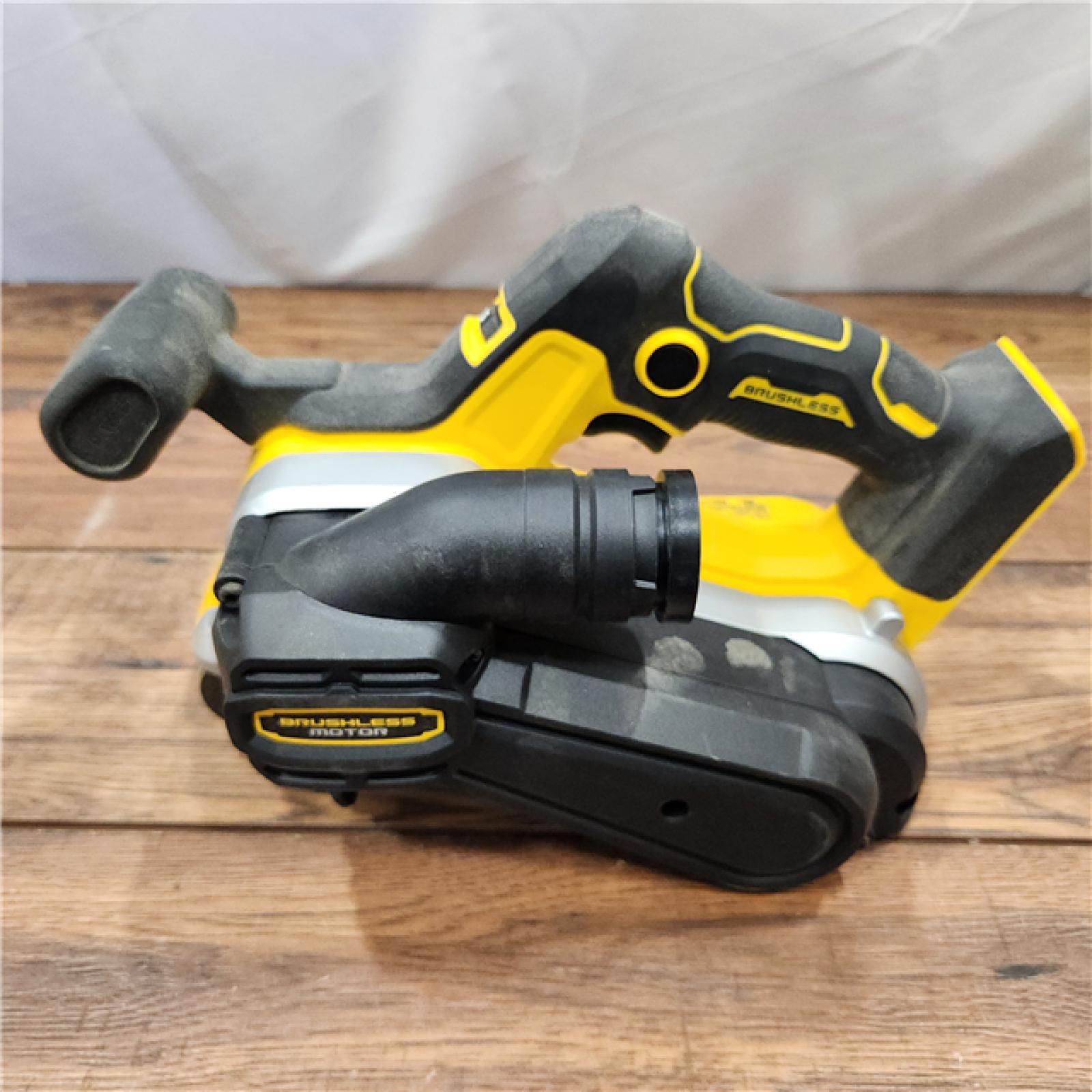 AS-IS DEWALT 20-Volt Cordless Belt Sander (Tool-Only)