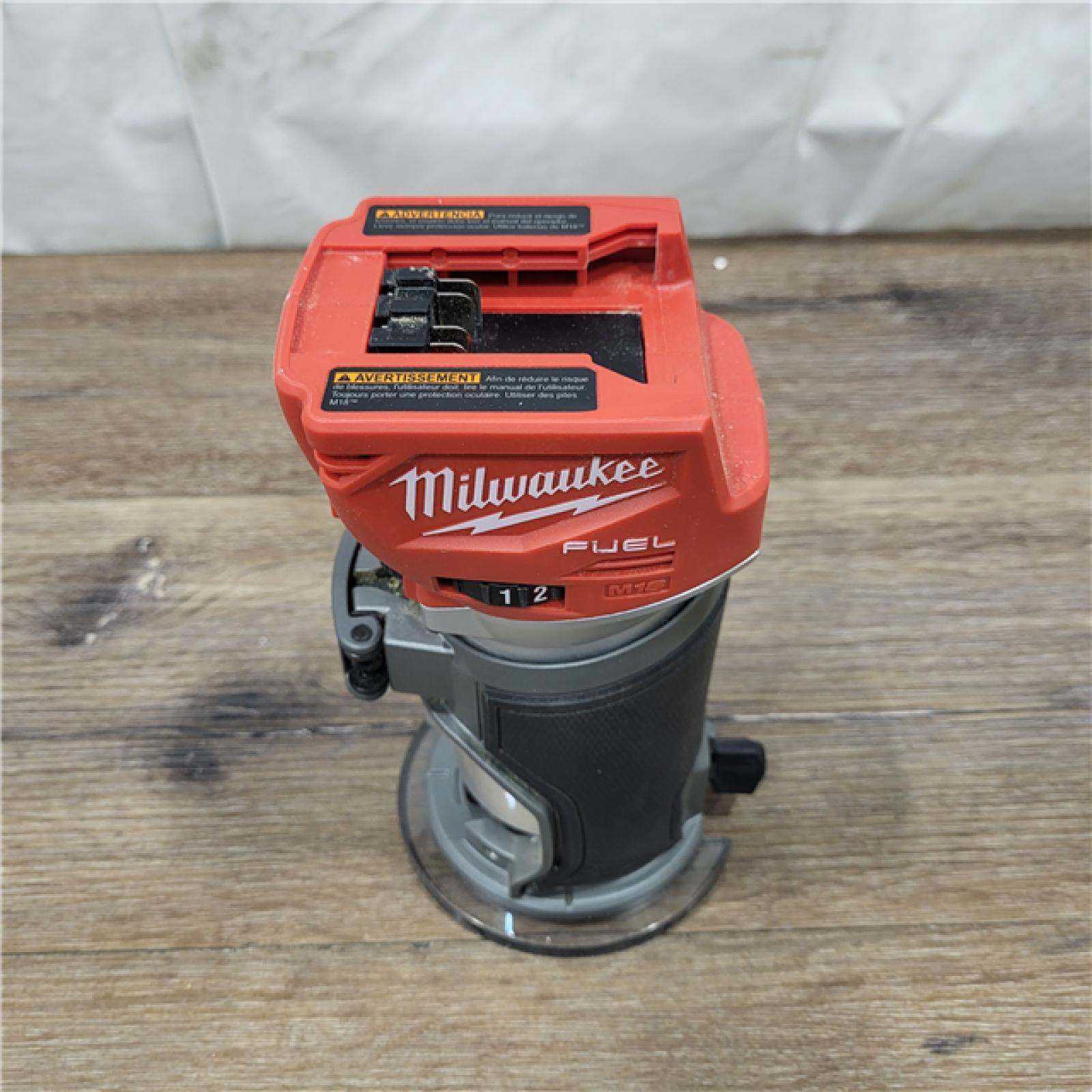 AS-IS Milwaukee M18 FUEL Compact Router Bare