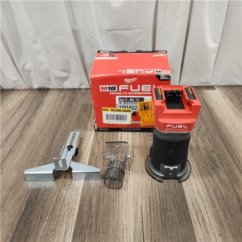 AS IS Milwaukee M18 FUEL Compact Router Bare