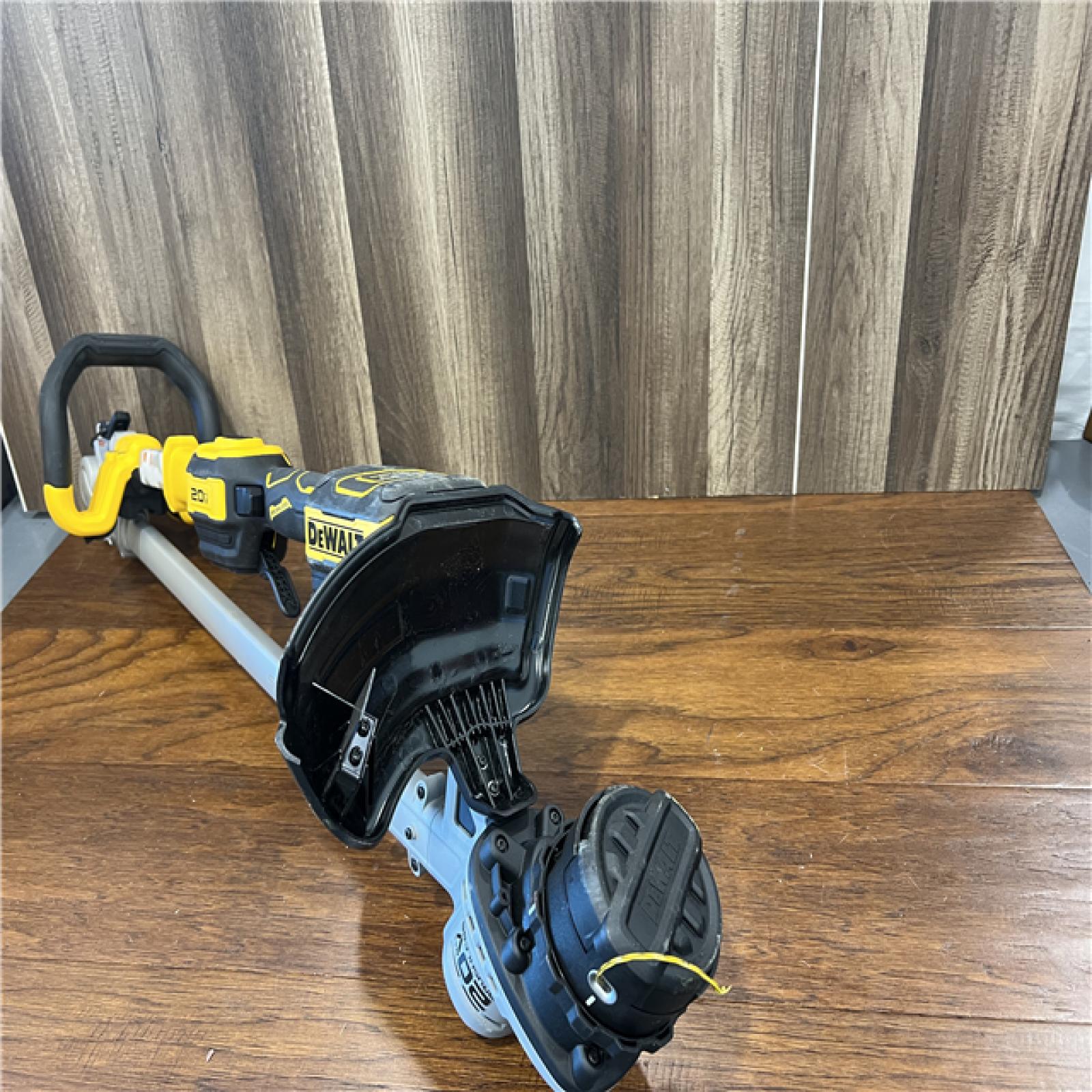 AS-IS DEWALT 20V MAX 14 in. Brushless Cordless Battery Powered Foldable String Trimmer (Tool Only)