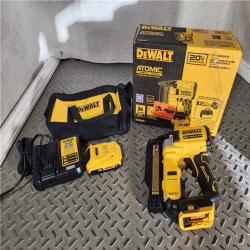 HOUSTON LOCATION - AS-IS (APPEARS LIKE NEW) ATOMIC 20V MAX Lithium Ion Cordless 23 Gauge Pin Nailer Kit with 2.0Ah Battery and Charger