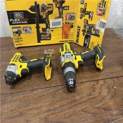 AS-IS20V MAX Cordless Brushless Hammer Drill/Driver 2 Tool Combo Kit with FLEXVOLT ADVANTAGE