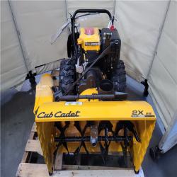 CALIFORNIA AS-IS CUB CADET 2X 28 INTELLIPOWER SNOW BLOWER