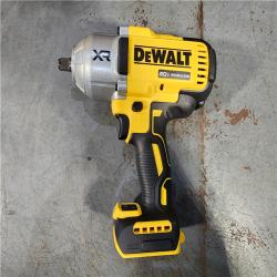 HOUSTON LOCATION - AS-IS (APPEARS LIKE NEW) DEWALT 20V MAX* XR 1/2 High Torque Impact Wrench with Hog Ring Anvil